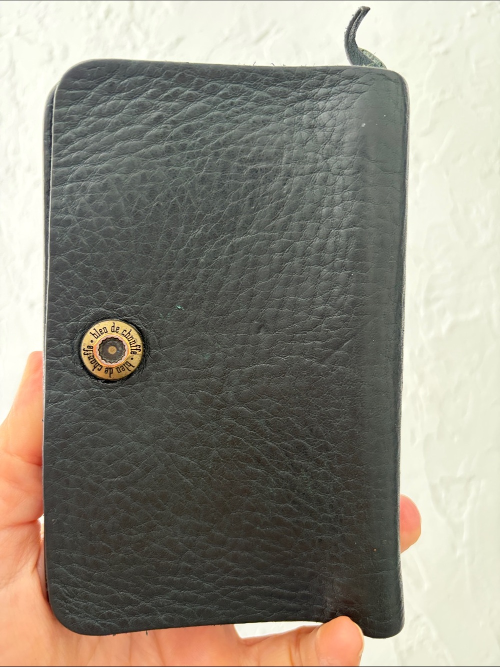 Bleu de Chauffe Grisbi Wallet In Peacock Green - Picture 9 of 9